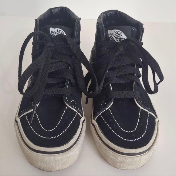 Vans Sk8-Hi Checkerboard High Tops Boys Size 11 - Picture 1 of 4